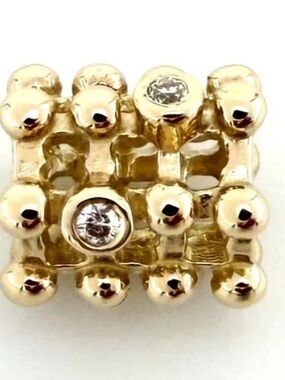 Pandora 14k Gold Diamond Matrix Charm
Retired 1.7 grams